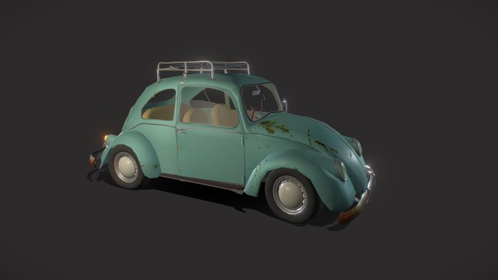 Car_Old 3D Model