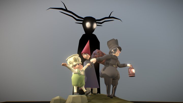 There is a light 3D Model