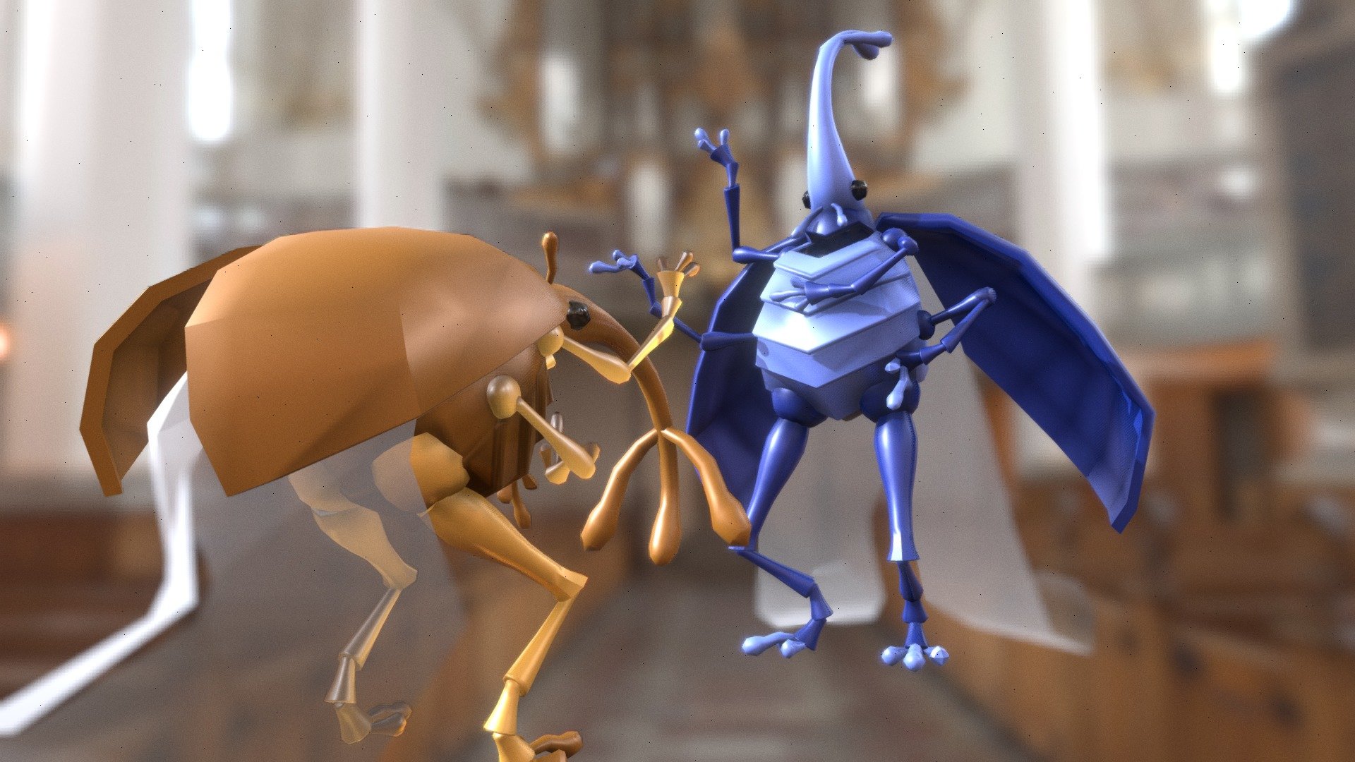 Weevils - 3D model by Skrimbus [f5966f4] - Sketchfab