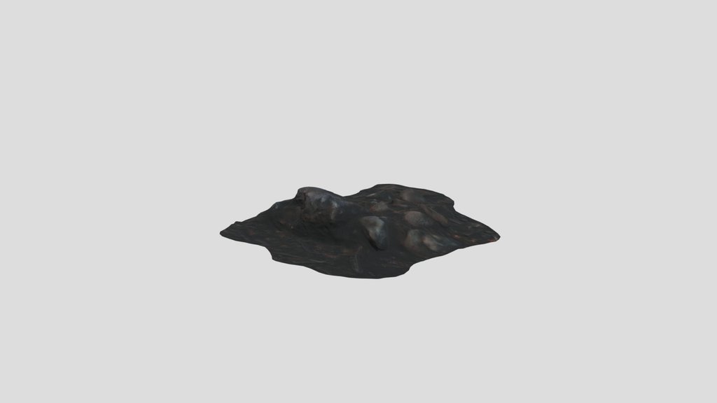 Low Poly Ground Forest Rocks