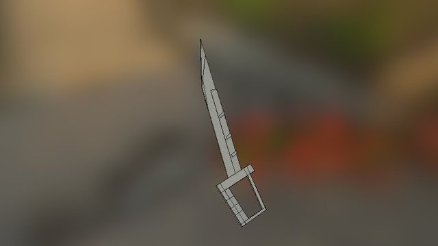 Sword Fbx 3D Model