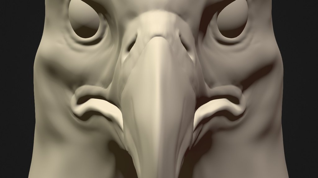 Eagle Head Highpoly