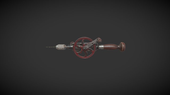 [DAE] - Millers falls № 980 vintage drill GAP 3D Model