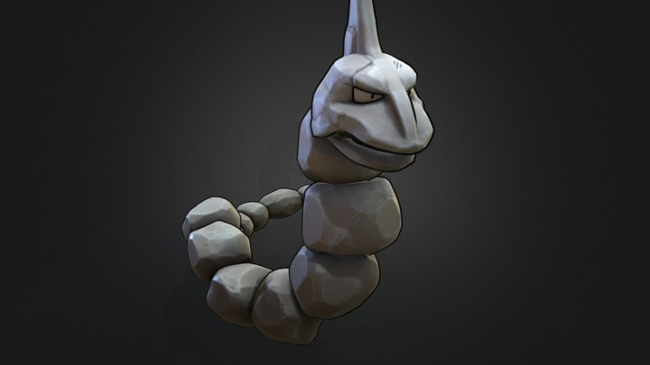 My version of Onix, how do you like this #Pokemon? - Finished Projects -  Blender Artists Community