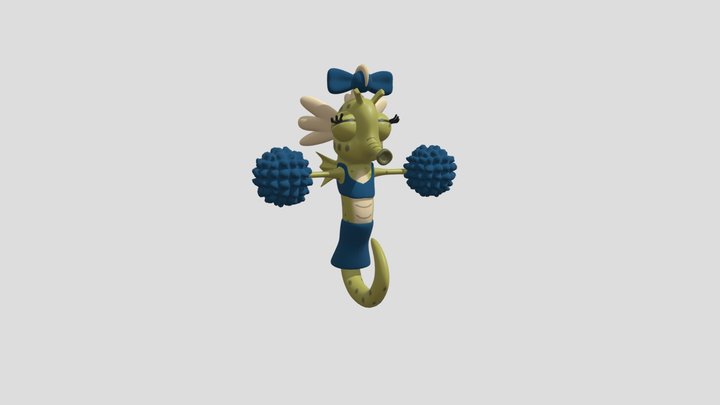 Crystal (Splatoon OC) 3D Model