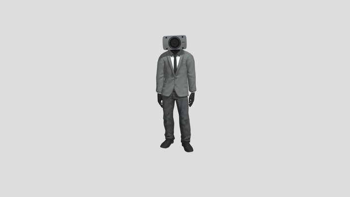 Speakerman 3D Model
