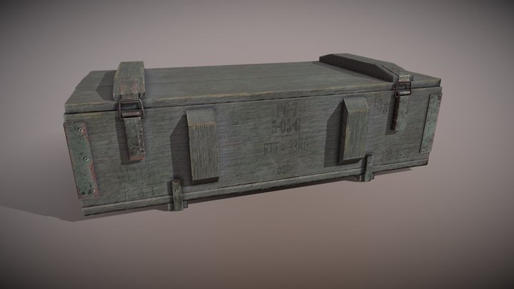 Weapon box 3D Model