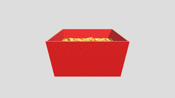 Portion Of Fries Model Synoptic 3D Model