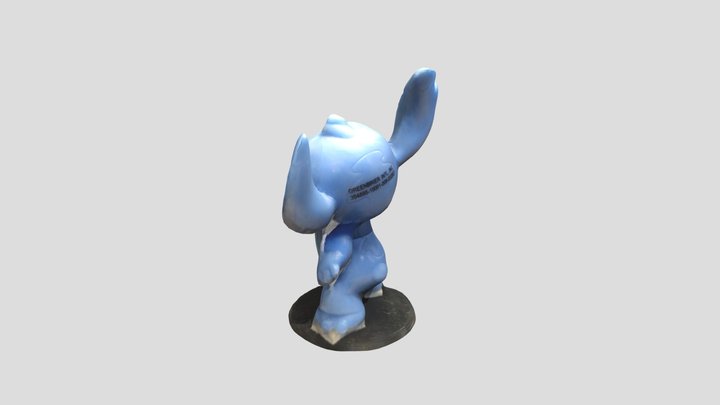 Stitch Figurine HD 3D Model