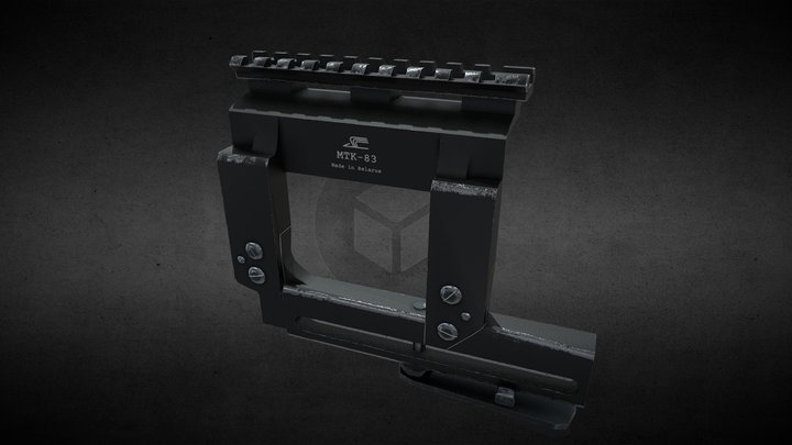 MTK-83 AK Mount 3D Model