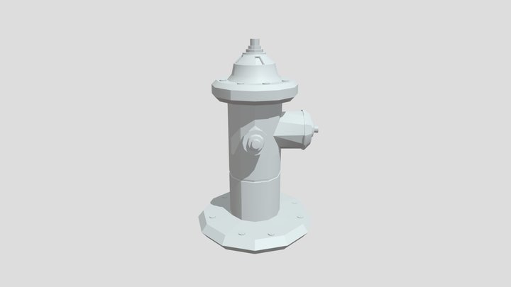 Weekly Models - Fire Hydrant 3D Model
