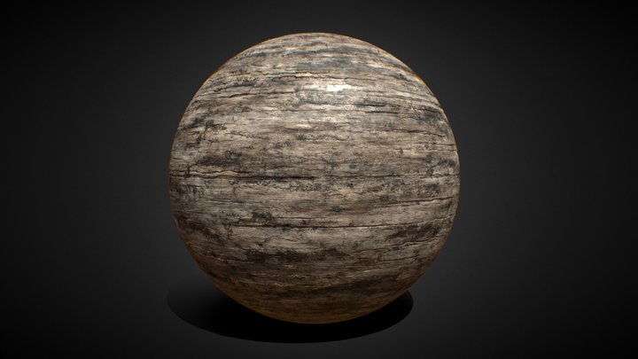 Rustic Wood Material 2 – Modello 3D gratuito STL