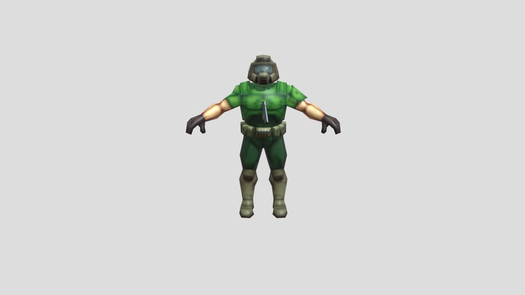 Retro Doomguy