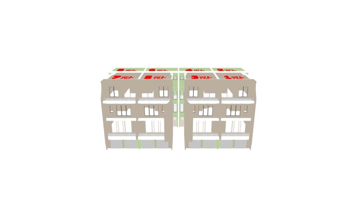 8- Plex Diagram 3D Model
