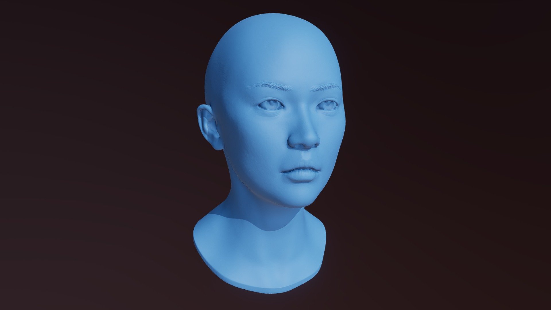 3d Printable Female Head 6 Buy Royalty Free 3d Model By Rumpelstiltskin Rumpelshtiltshin 6154