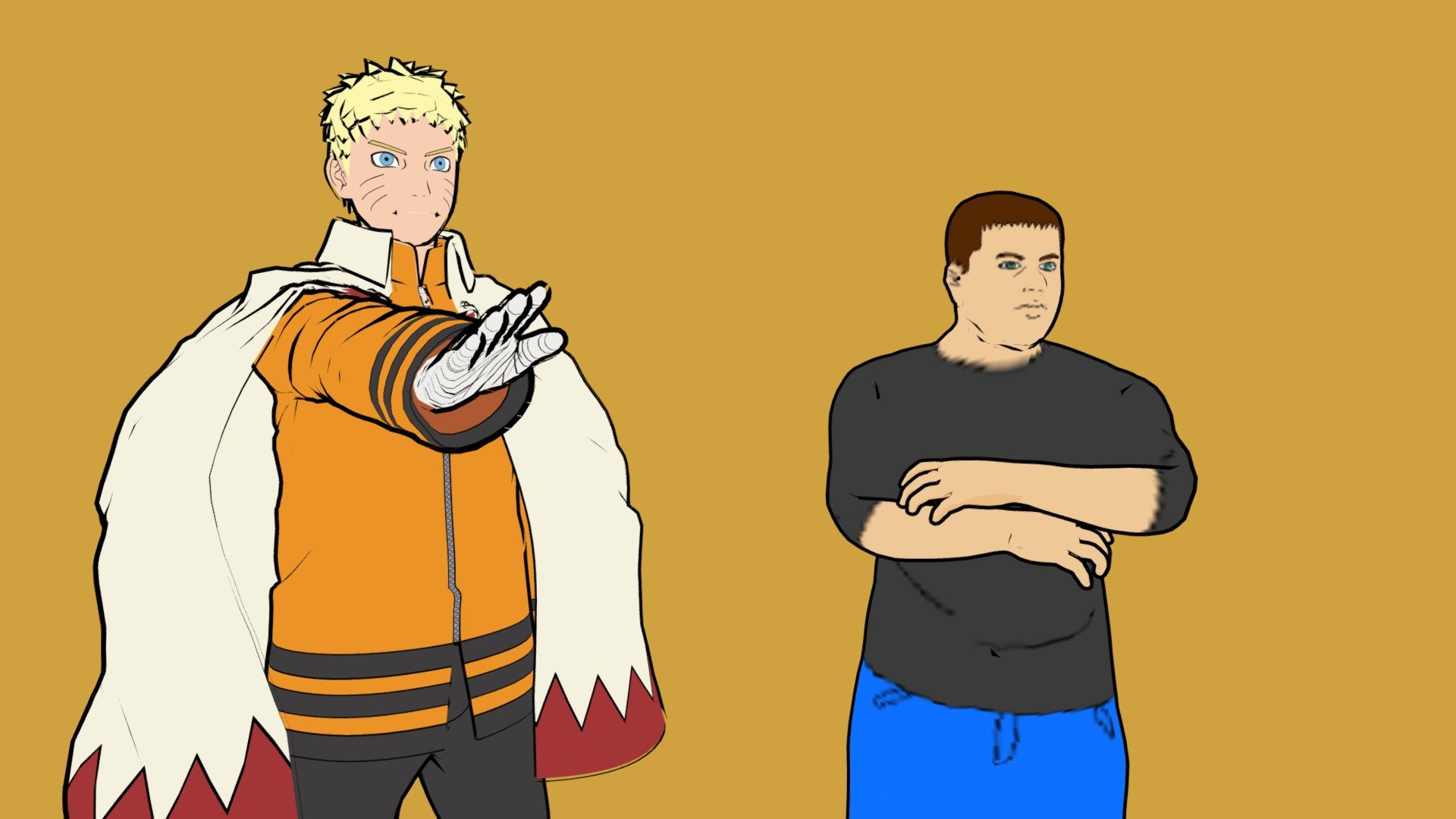 naruto uzumaki or rida sidi ben al 3d