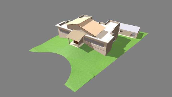 Residencial Recanto das Flores - Pinhalzinho 3D Model