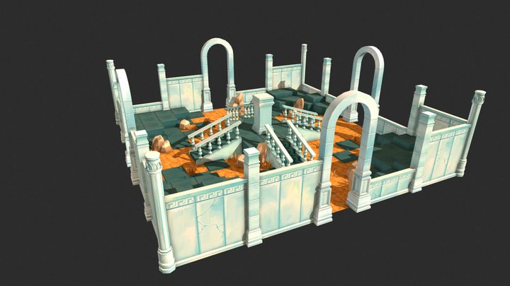 The Ruins 3D Model