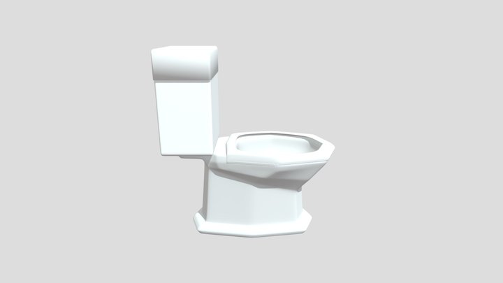 Toilet 3D Model