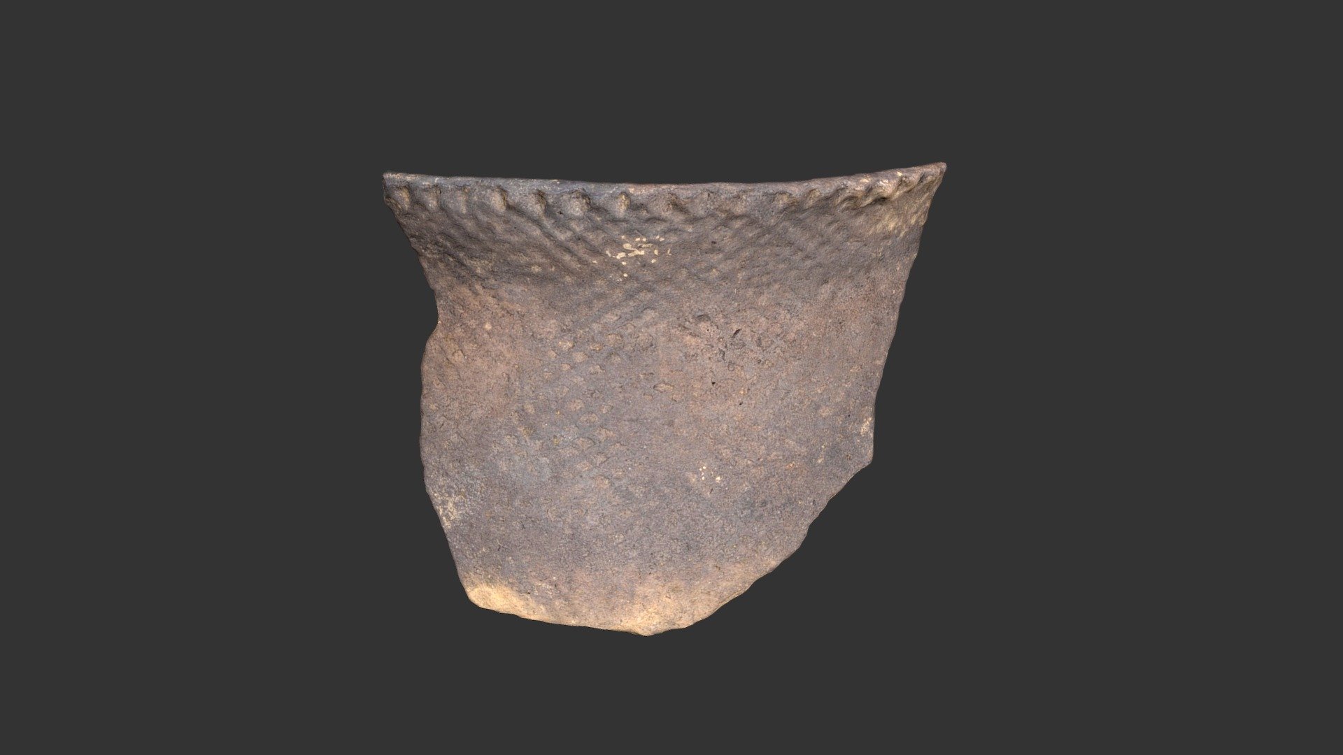 Hillsboro Check Stamped Jar Rim (80p288)