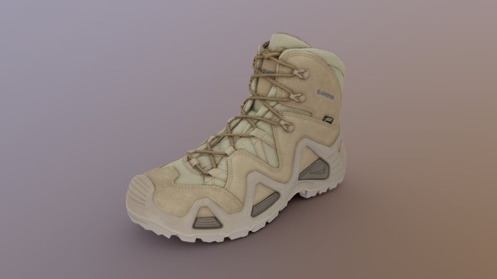 LOWA TF Boots 3D Model