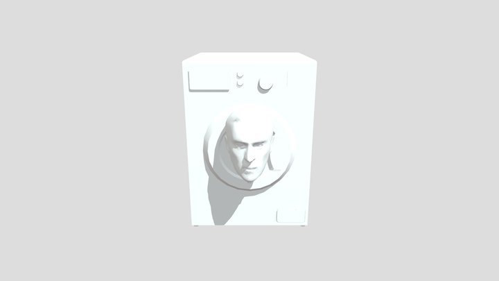 Skibidi Washing machine. 3D Model