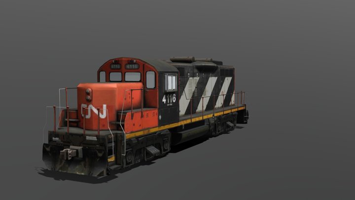 canadian national 4116 EMD GP9