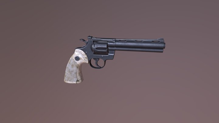 Colt Anaconda 3D Model