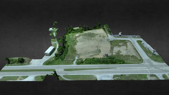 Kroger Fuel Center 2022 Roane State Hwy 3D Model