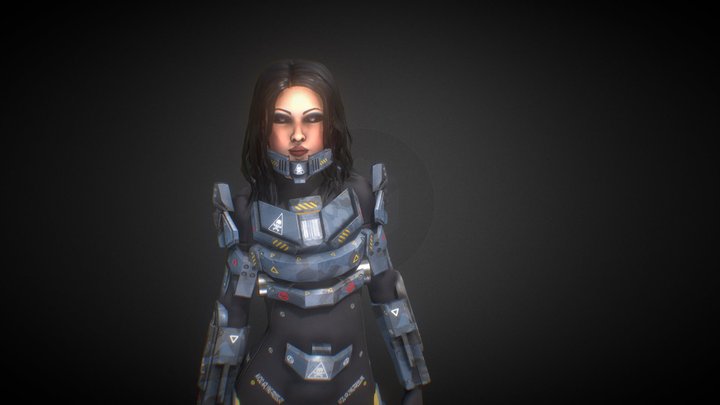 Power Armour 3D Model