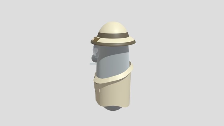 Veggietale avitar 3D Model