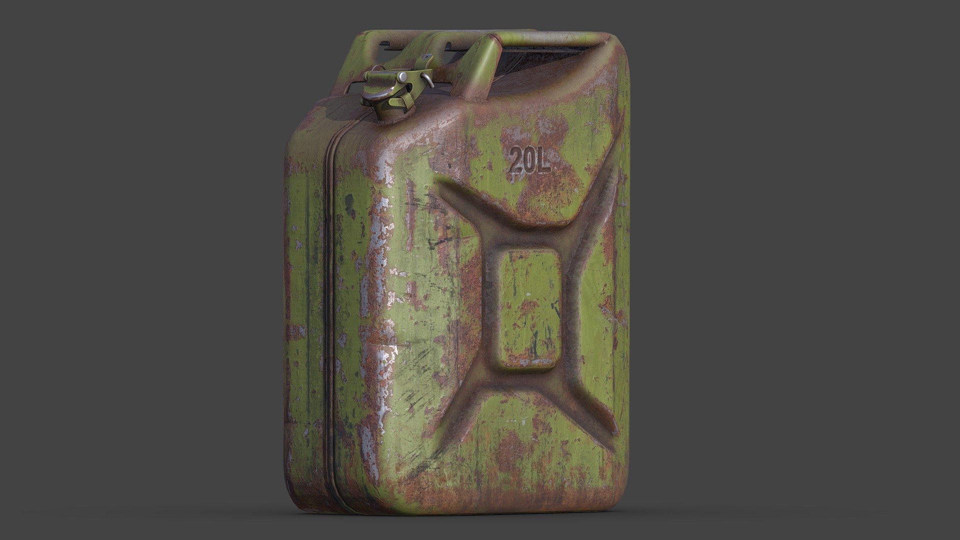 rusty Jerry can - 3D model by magzemuzik [f5a2ae9] - Sketchfab