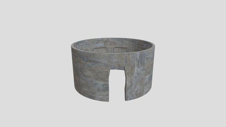 Circle Wall 3D Model