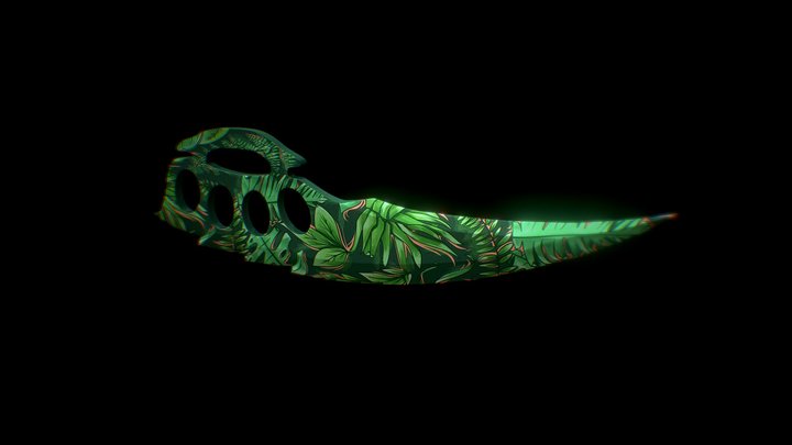 Knuckle knife | Plant 3D Model