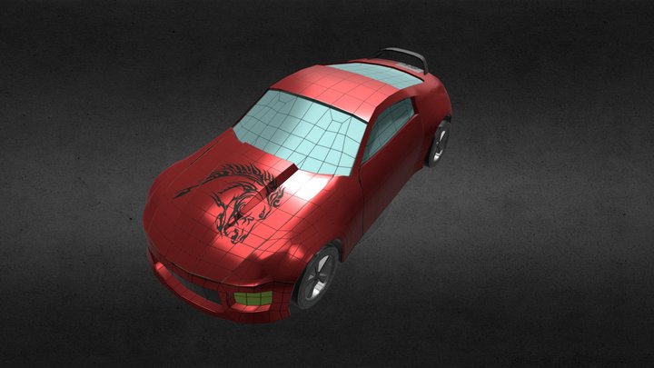 textura_carro 3D Model