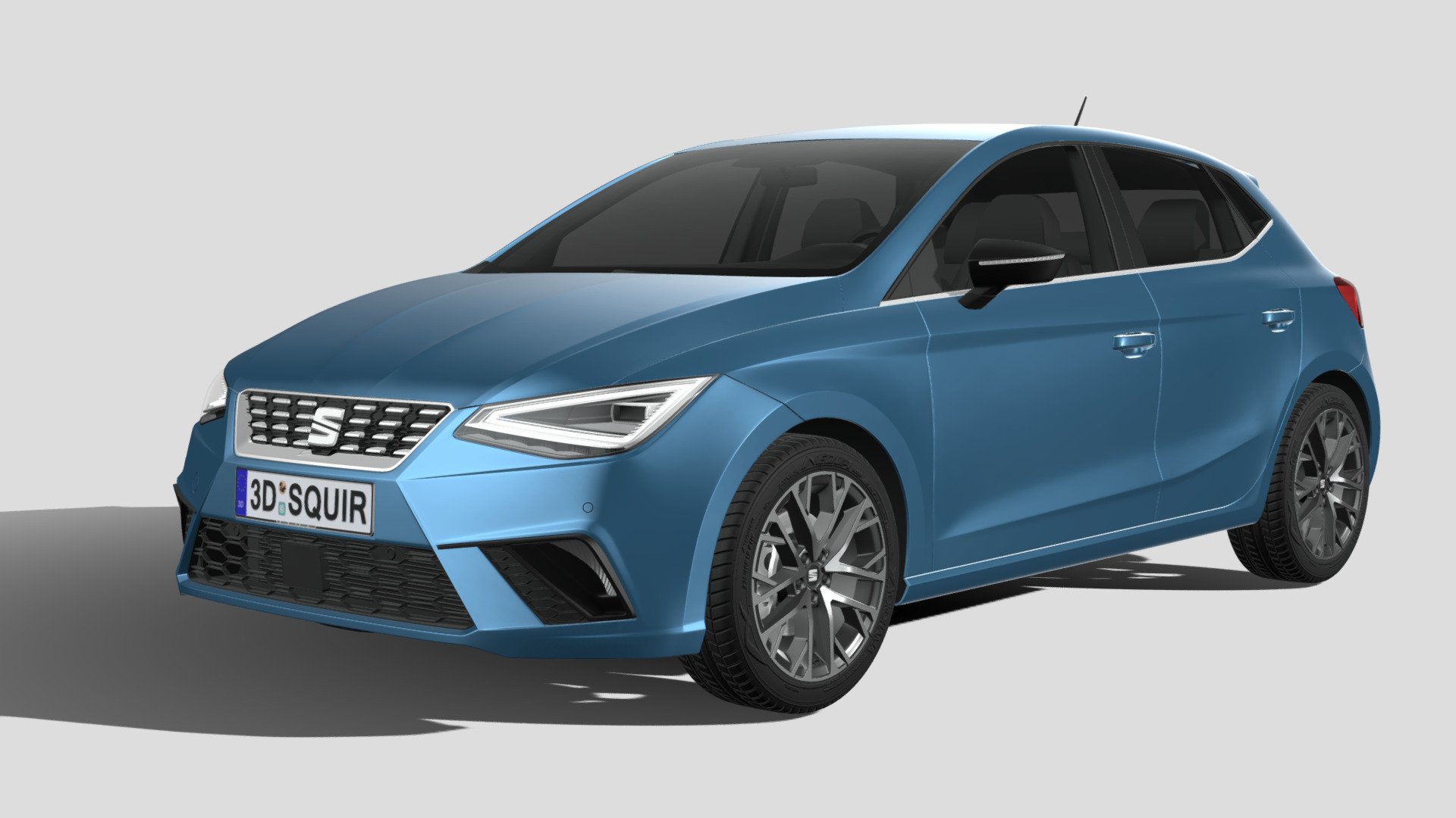 Seat Ibiza 2022 Buy Royalty Free 3D Model By SQUIR3D f5a578a 