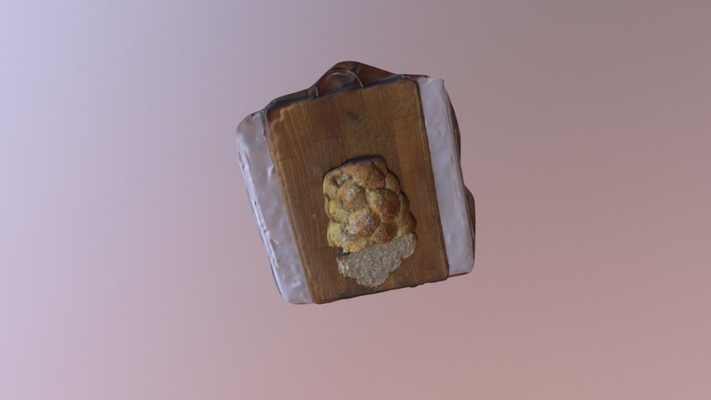 Challah - 3D model by Eugenia Shutenko (@simha.jane) [f5a6a58] - Sketchfab
