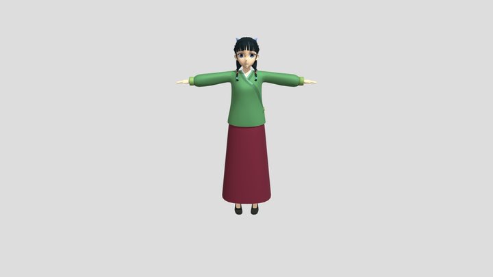 Maomao from The Apothecary Diaries 3D Model