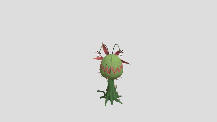 Carnivorous Plant 3D Model