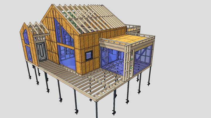КД BARN-100 Просвирин 070325 3D Model