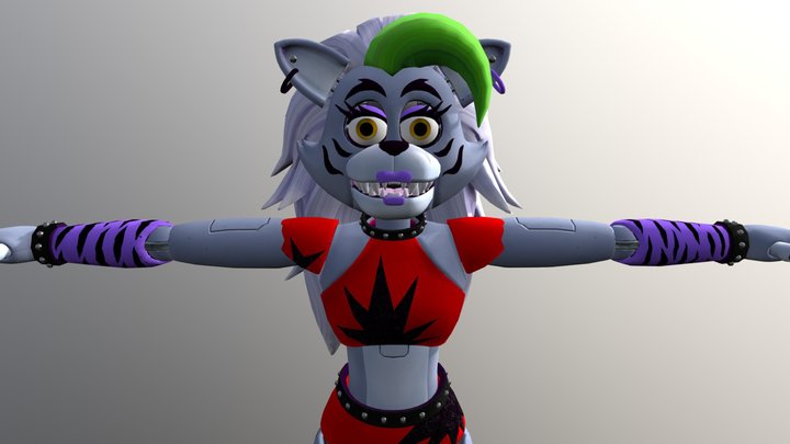 Roxanne Wolf 3D Model
