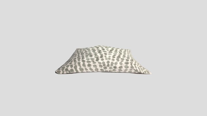 Low Poly- Pillow2 3D Model