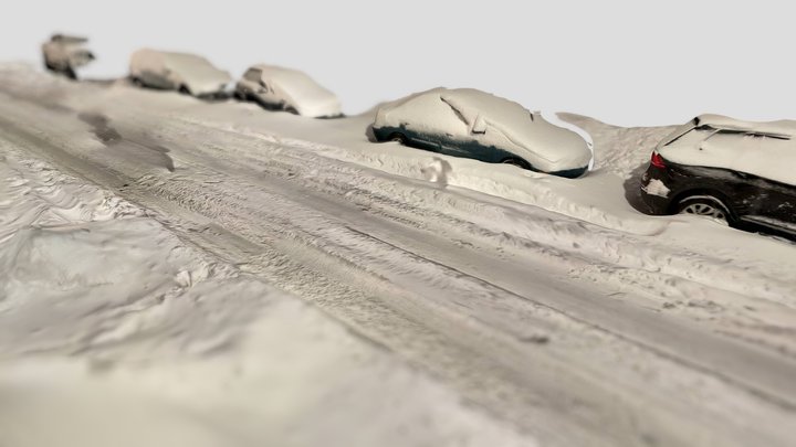 Day 36: NYC snow storm – Free 3D Model STL