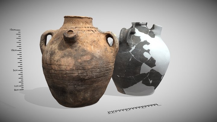 Naczynia typu "amfora"/ " Amphora" type vessels 3D Model
