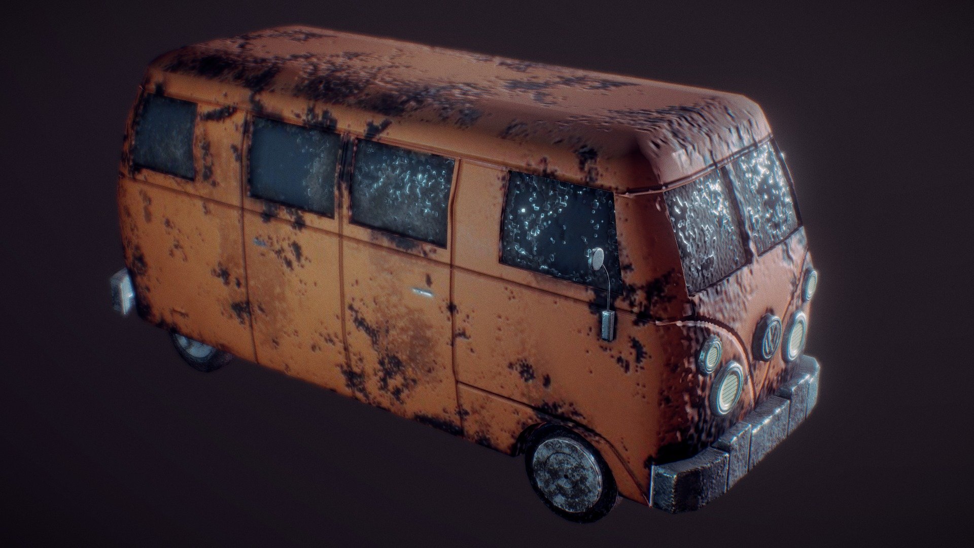 VW Bus - 3D Model By Amt16 [f5ae55b] - Sketchfab