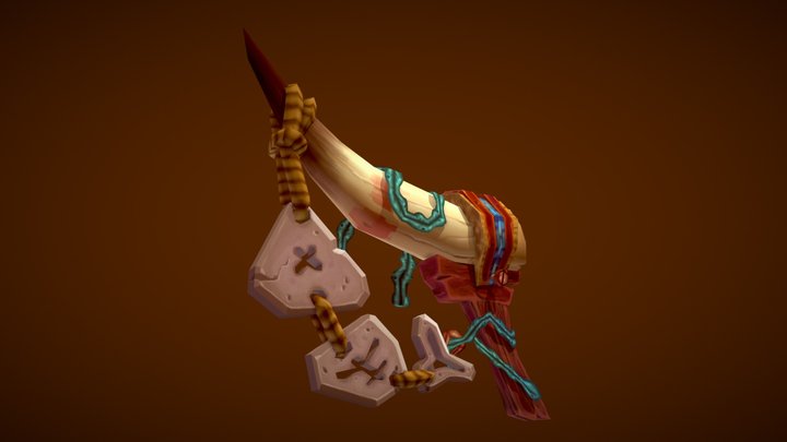 DAE HeartSign 3D Model
