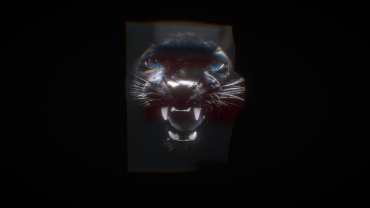 Black Panther 3D Model