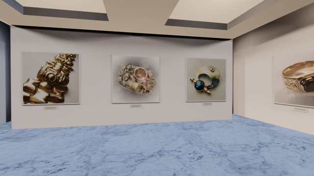 Instamuseum for @diamonds_direct_nz 3D Model