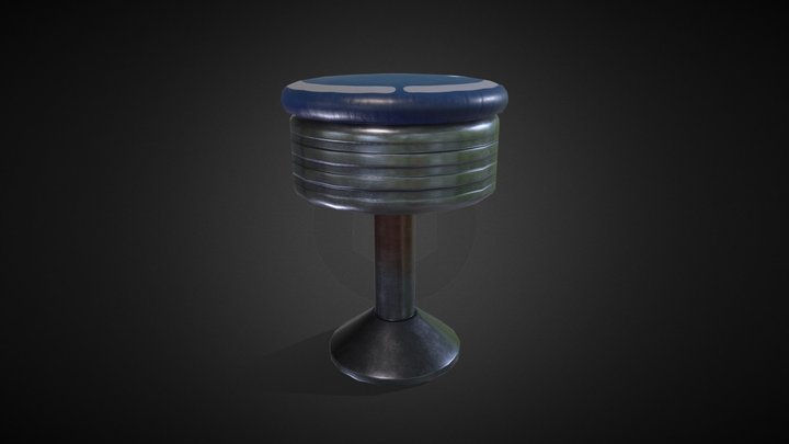 Stoolbar Dinner 3D Model
