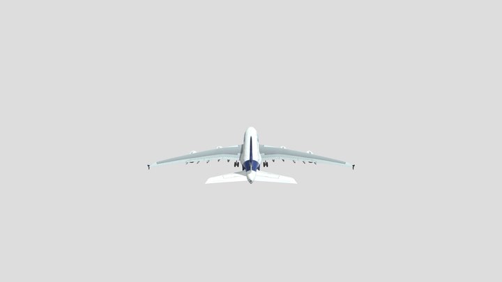 A380 model free 3D Model